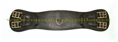 Sottopancia in cuoio per sella Olimpica o Dressage -Selleria Romani tempo libero - Selleriainternet.it