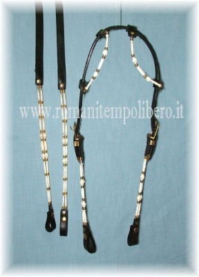Briglia Show Osso ad orecchie -Selleria Romani tempo libero - Selleriainternet.it