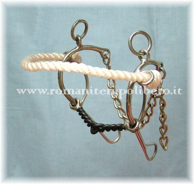 Hackamore con filetto -Selleria Romani tempo libero - Selleriainternet.it