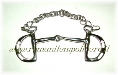Morso Spagnolo snodato inox 2 ch -Selleria Romani tempo libero - Selleriainternet.it