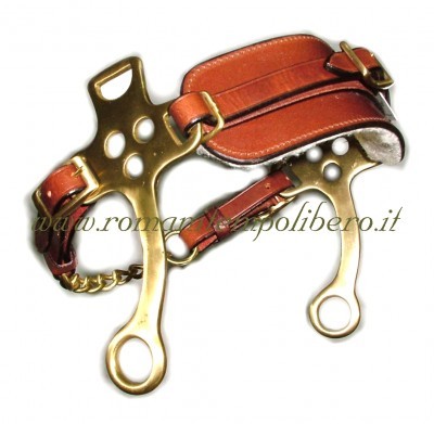 Hackamore aste corte ottone -Selleria Romani tempo libero - Selleriainternet.it