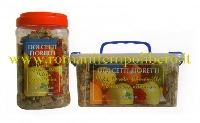 Dolcetti mela - carota Officinalis -Selleria Romani tempo libero - Selleriainternet.it