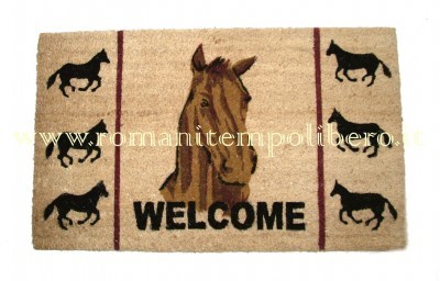 Tappeto in cocco  Welcome 2 -Selleria Romani tempo libero - Selleriainternet.it