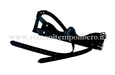 Collare antiticchio in cuoio -Selleria Romani tempo libero - Selleriainternet.it