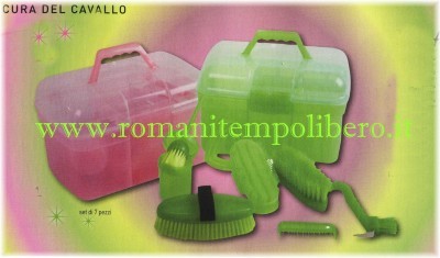 Bauletto Kit Grooming Fluorescente -Selleria Romani tempo libero - Selleriainternet.it