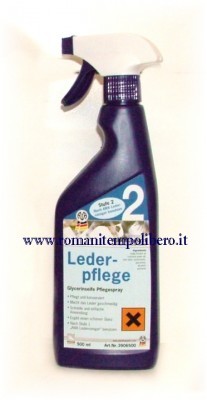 Leder-Pflege - Nutri-Cuoio Spray Step 2 -Selleria Romani tempo libero - Selleriainternet.it
