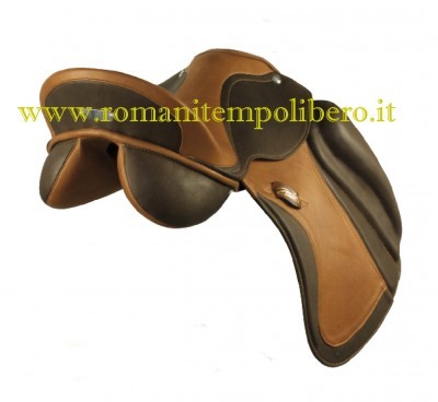 Sella Zaldi Dressage San Jorge bicolore -Selleria Romani tempo libero - Selleriainternet.it