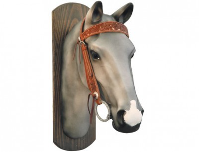 Briglia Western Pool s cuoio lavorato -Selleria Romani tempo libero - Selleriainternet.it