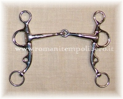 Morso Argentino snodato inox -Selleria Romani tempo libero - Selleriainternet.it