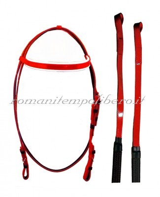 Briglia da corsa in pvc -Selleria Romani tempo libero - Selleriainternet.it