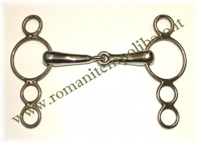 Pessoa pony inox anelli ridotti -Selleria Romani tempo libero - Selleriainternet.it