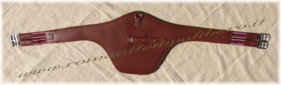 Sottopancia cuoio pararamponi gold -Selleria Romani tempo libero - Selleriainternet.it