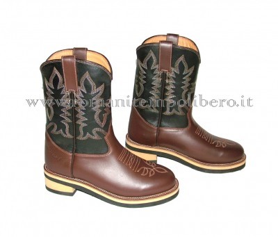 Stivali Western WEST bambino Selleria Romani tempo libero