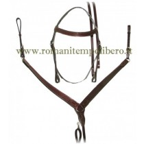 Briglia Western con pettorale -Selleria Romani tempo libero - Selleriainternet.it