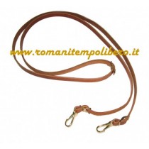 Redini cuoio con moschettoni -Selleria Romani tempo libero - Selleriainternet.it