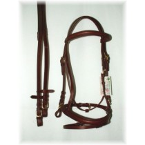 Briglia Inglese Gold 2 -Selleria Romani tempo libero - Selleriainternet.it