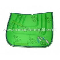 Sottosella Pony con ricamo -Selleria Romani tempo libero - Selleriainternet.it