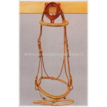 Briglia ottone redini gomma -Selleria Romani tempo libero - Selleriainternet.it