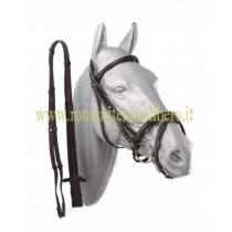 Briglia Inglese redini tela -Selleria Romani tempo libero - Selleriainternet.it