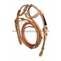Briglia Western Elite 2 orecchie -Selleria Romani tempo libero - Selleriainternet.it