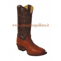 Stivali Western Billy Boots struzzo -Selleria Romani tempo libero - Selleriainternet.it