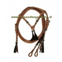 Briglia Western con crini -Selleria Romani tempo libero - Selleriainternet.it