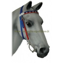 Briglia Western in nylon -Selleria Romani tempo libero - Selleriainternet.it