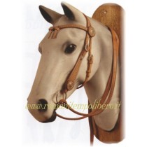 Briglia Western Silver Creck -Selleria Romani tempo libero - Selleriainternet.it