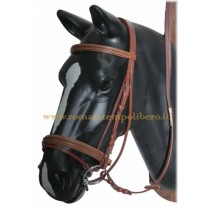 Briglia Equestro doppia bombatura -Selleria Romani tempo libero - Selleriainternet.it