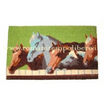 Tappeto in cocco  Horse Family -Selleria Romani tempo libero - Selleriainternet.it