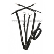 Pettorale borchiato con martingala -Selleria Romani tempo libero - Selleriainternet.it