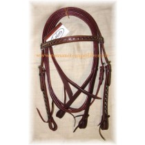 Briglia Western Lakota Silver Wire