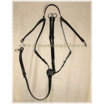 Martingala da caccia Equestro piping