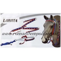 Set Briglia Western stelle e strisce -Selleria Romani tempo libero - Selleriainternet.it