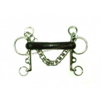 Pelham inox gomma flessibile -Selleria Romani tempo libero - Selleriainternet.it