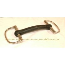 Filetto D inox intero in gomma rigida -Selleria Romani tempo libero - Selleriainternet.it