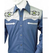 Camicia Western ricami fantasia bambino -Selleria Romani tempo libero - Selleriainternet.it