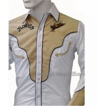 Camicia Western ricami fantasia -Selleria Romani tempo libero - Selleriainternet.it