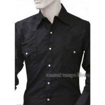 Camicia Western tinta unita -Selleria Romani tempo libero - Selleriainternet.it