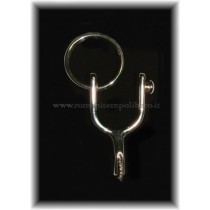 Portachiave sperone argento -Selleria Romani tempo libero - Selleriainternet.it