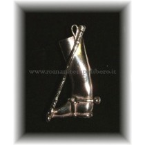 Spilla stivale argento -Selleria Romani tempo libero - Selleriainternet.it