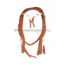 Briglia fiocco e rawhide -Selleria Romani tempo libero - Selleriainternet.it