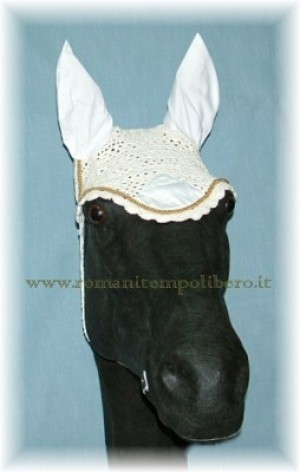 Cappuccio antimosche decorato -Selleria Romani tempo libero - Selleriainternet.it