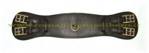Sottopancia in cuoio per sella Olimpica o Dressage -Selleria Romani tempo libero - Selleriainternet.it