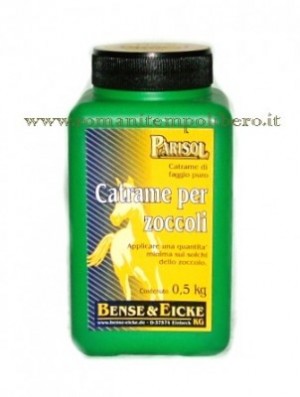 Catrame per zoccoli con pennello -Selleria Romani tempo libero - Selleriainternet.it