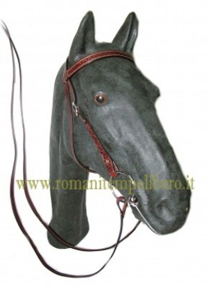 Briglia Western basket -Selleria Romani tempo libero - Selleriainternet.it