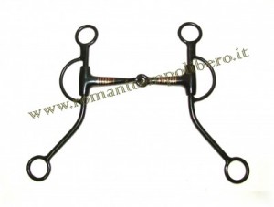 Morso Western snodato inserti rame -Selleria Romani tempo libero - Selleriainternet.it