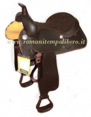 Sella Western Lamicell cuoio sintetico -Selleria Romani tempo libero - Selleriainternet.it