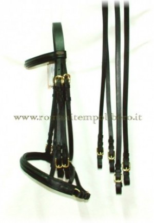 Briglia Dressage Morso e Filetto -Selleria Romani tempo libero - Selleriainternet.it