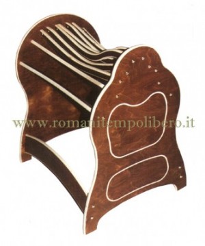 Poggiasella - provasella in legno -Selleria Romani tempo libero - Selleriainternet.it